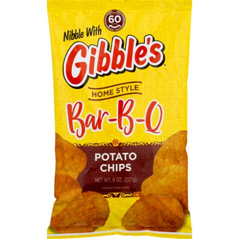 Gibbles chips - Get Gibble's Potato Chips, Bar-B-Q, Home Style delivered to you in as fast as 1 hour via Instacart or choose curbside or in-store pickup. Contactless delivery and your first delivery or pickup order is free! Start shopping online now with Instacart to get your favorite products on-demand. 